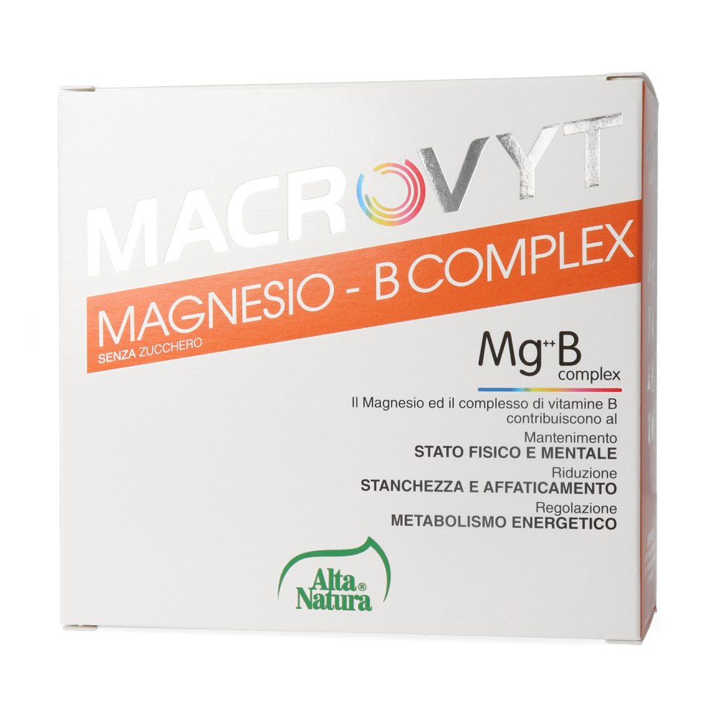 ALTA NATURA MACROVYT MAGNESIO B COMPLEX *18 BUST