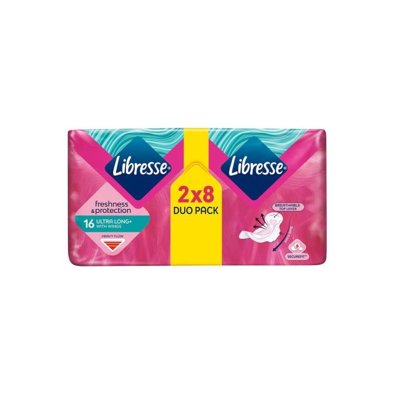 LIBRESSE ULTRA LONG DUO PACK *16 COPE