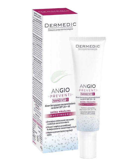 Dermedic Angio Preventi Nano Vit E Spf20+Ir 40Gr