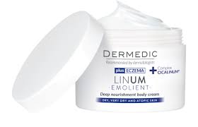 Dermedic Linum Emolient Plus Eczema Body Cream 225Gr