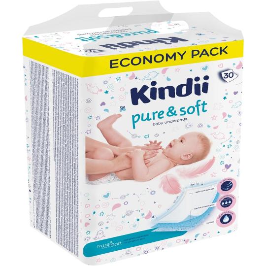 Harper Kindii  Underpads Pure& Soft 30 Szt. 60X40 Economy Pack