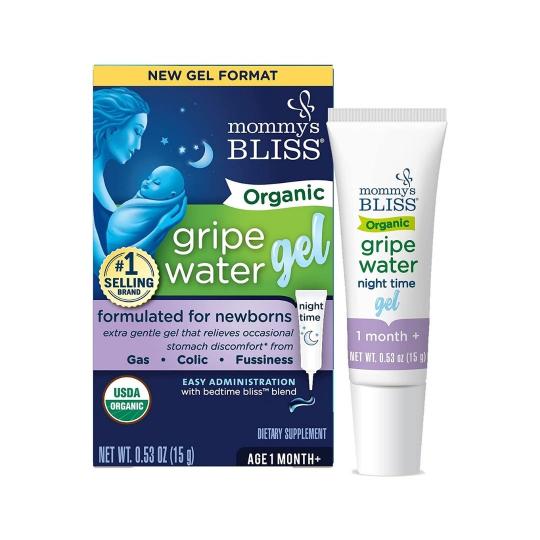 Mommys Bliss Organic Gripe Water Night Time Gel