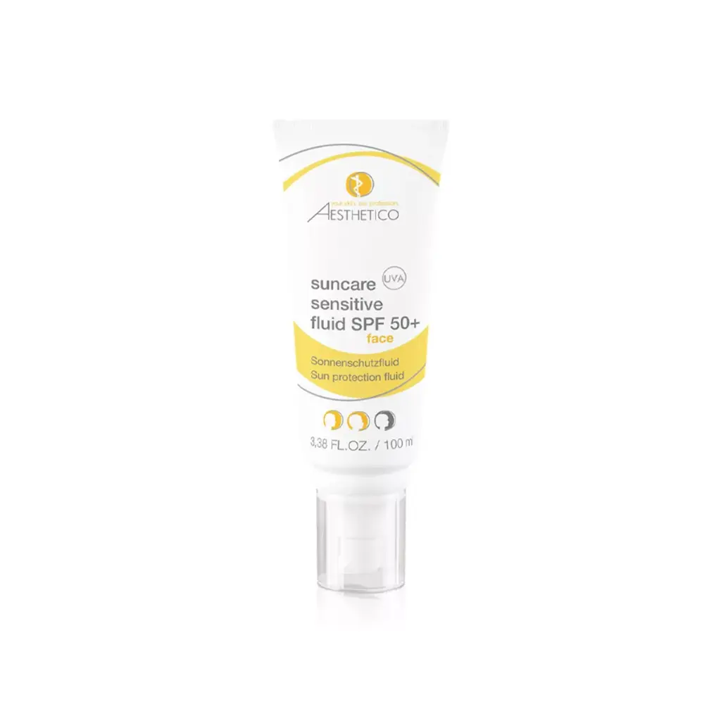 Aesthetico suncare sensitive fluid SPF 50+ * 100ml