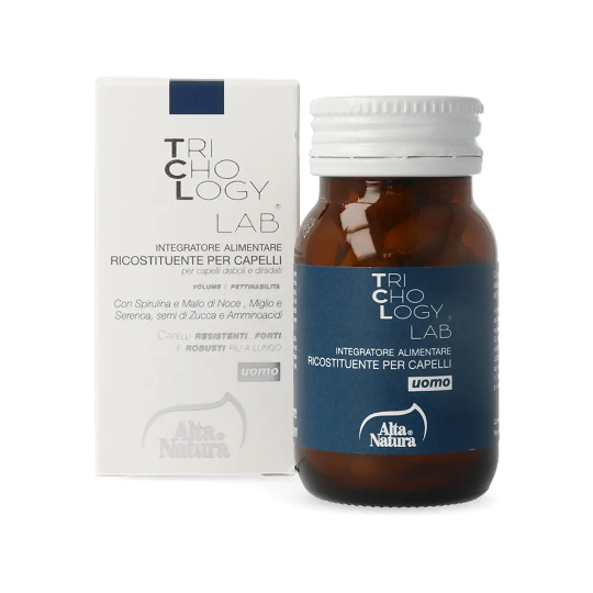 Alta Natura Integratore Alimentare Ricostituente Per Capelli Uomo 850Mg