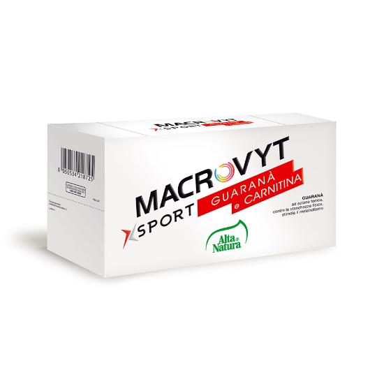 Alta Natura Macrovyt Sport Guarana E Carnitina 10Flakon