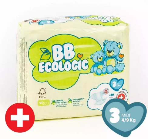 BB ECOLOGIC 3 MIDI 4-9KG 30 COPE