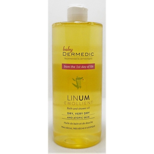 [604-DM-137] DERMEDIC BABY LINUM BATH AND SHOWER OIL 500ML