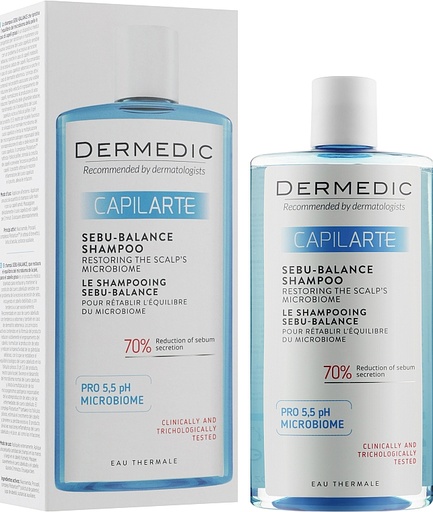 [604-MED-176] DERMEDIC CAPILARTE SEBU-BALANCE SHAMPOO