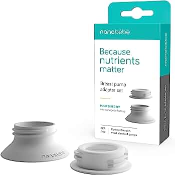 [FUS1811210] NANOBEBE BREAST PUMP ADAPTER SET