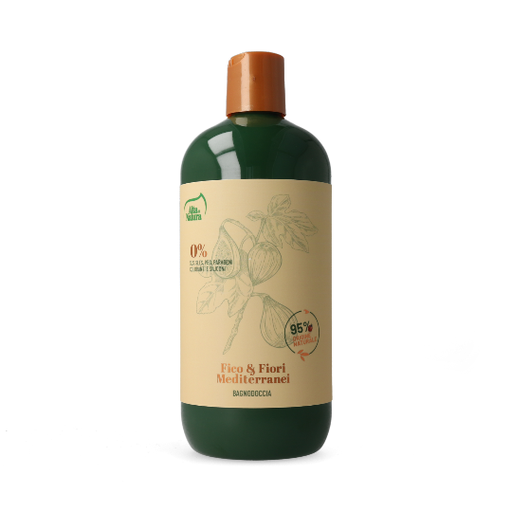 [BF501] Alta Natura, Bagnodoccia Fico& Fiori Mediterranei , 500 ml