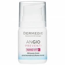 [604-DM-165] Dermedic Angio Preventi Nano Vit C Night Cream 55Gr