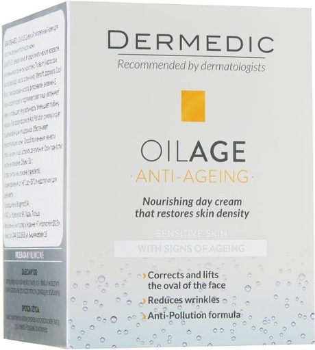 [5901643174521] Dermedic Oilage Anti-Ageing Nourishing Day Cream 50Gr