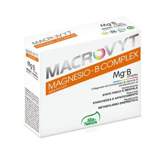 [2885] Alta Natura Macrovyt Magnesio B Complex 18Bustine