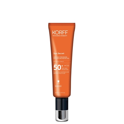 [8050519680110] Korff fluido viso antimacchie spf 50+ * 50ml